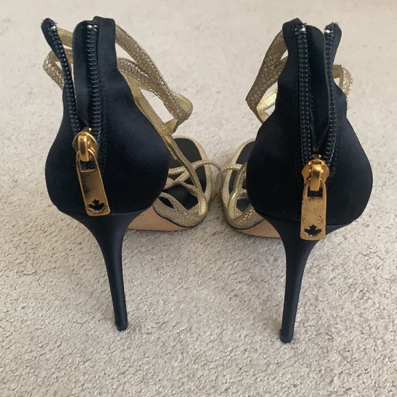 Dsquared2 Leather High Heeled Sandals - Picture 4 of 7